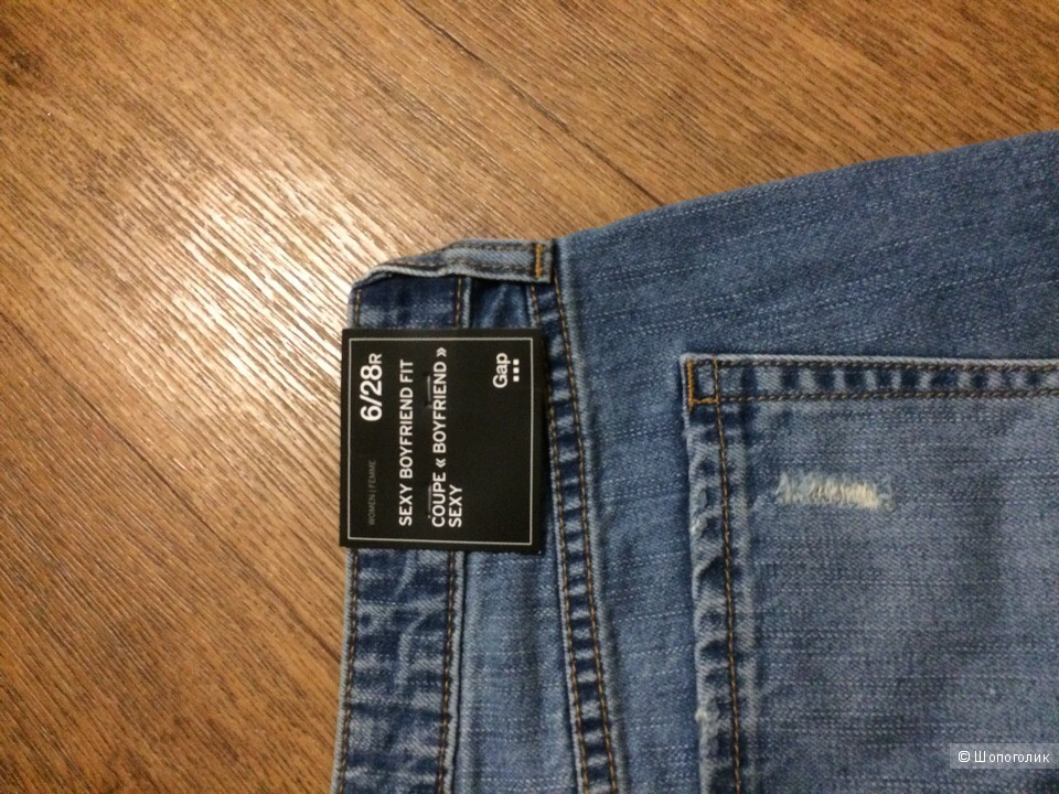 Джинсы бойфренды GAP 6/28 размер