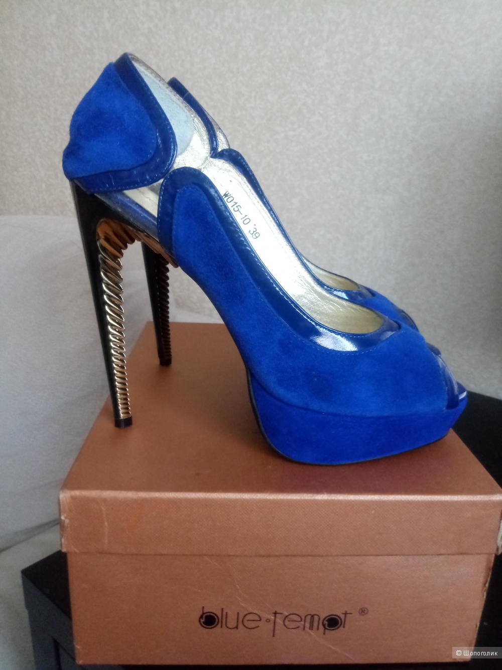 Туфли Blue tempt 39 размер.