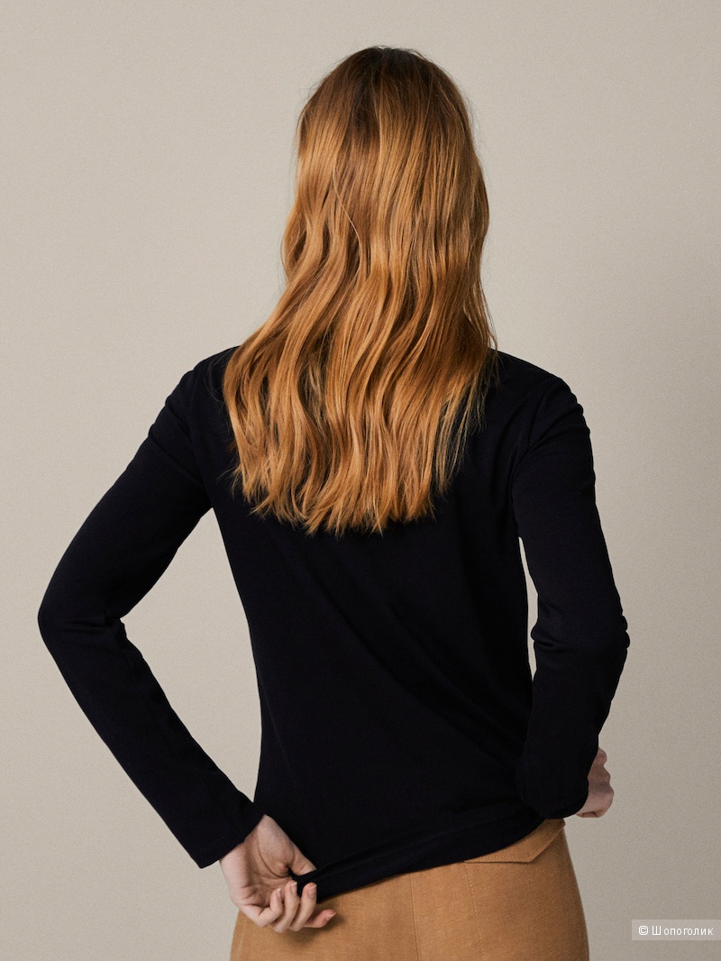 Футболка с длинным рукавом Massimo Dutti S-M