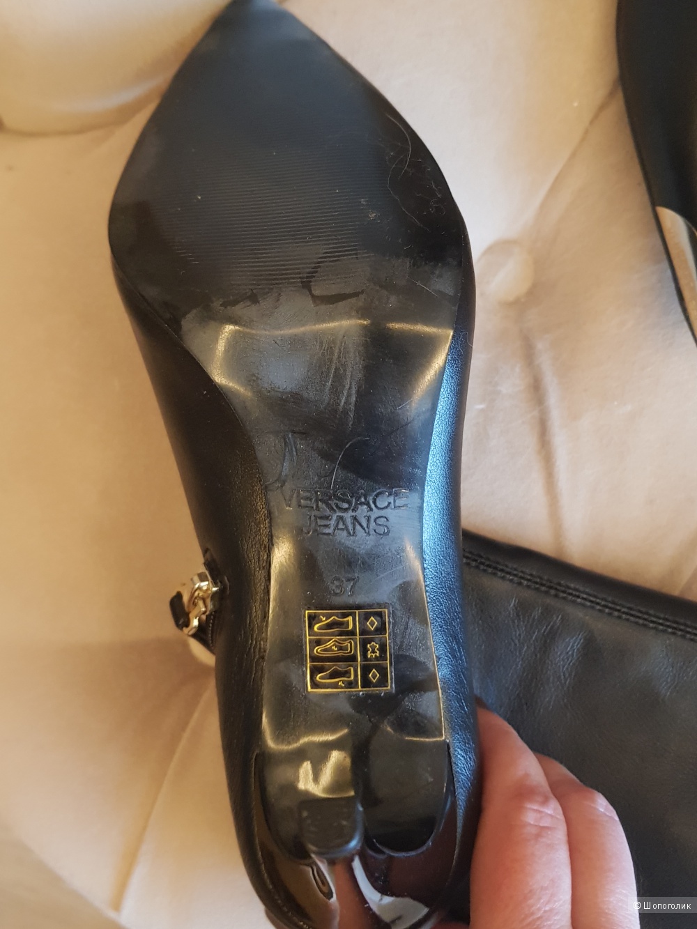 Сапоги Versace Jeans, 37 размер