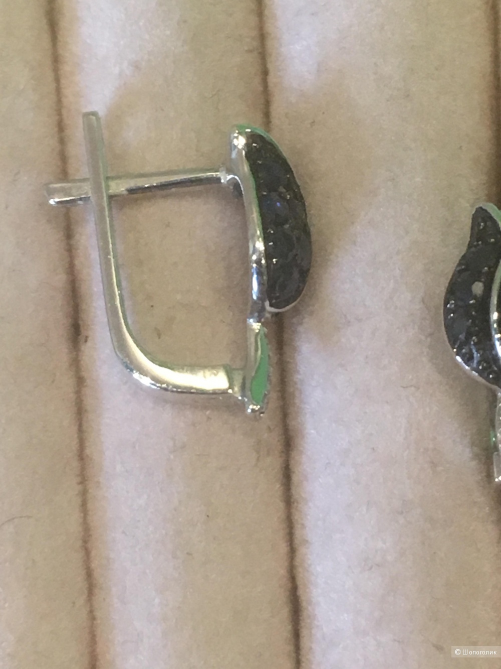 Золотые серьги sunlight