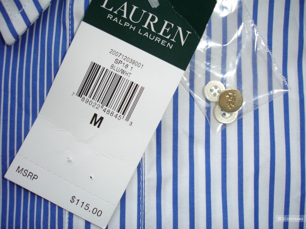 Рубашка-туника Ralph Lauren, размер М