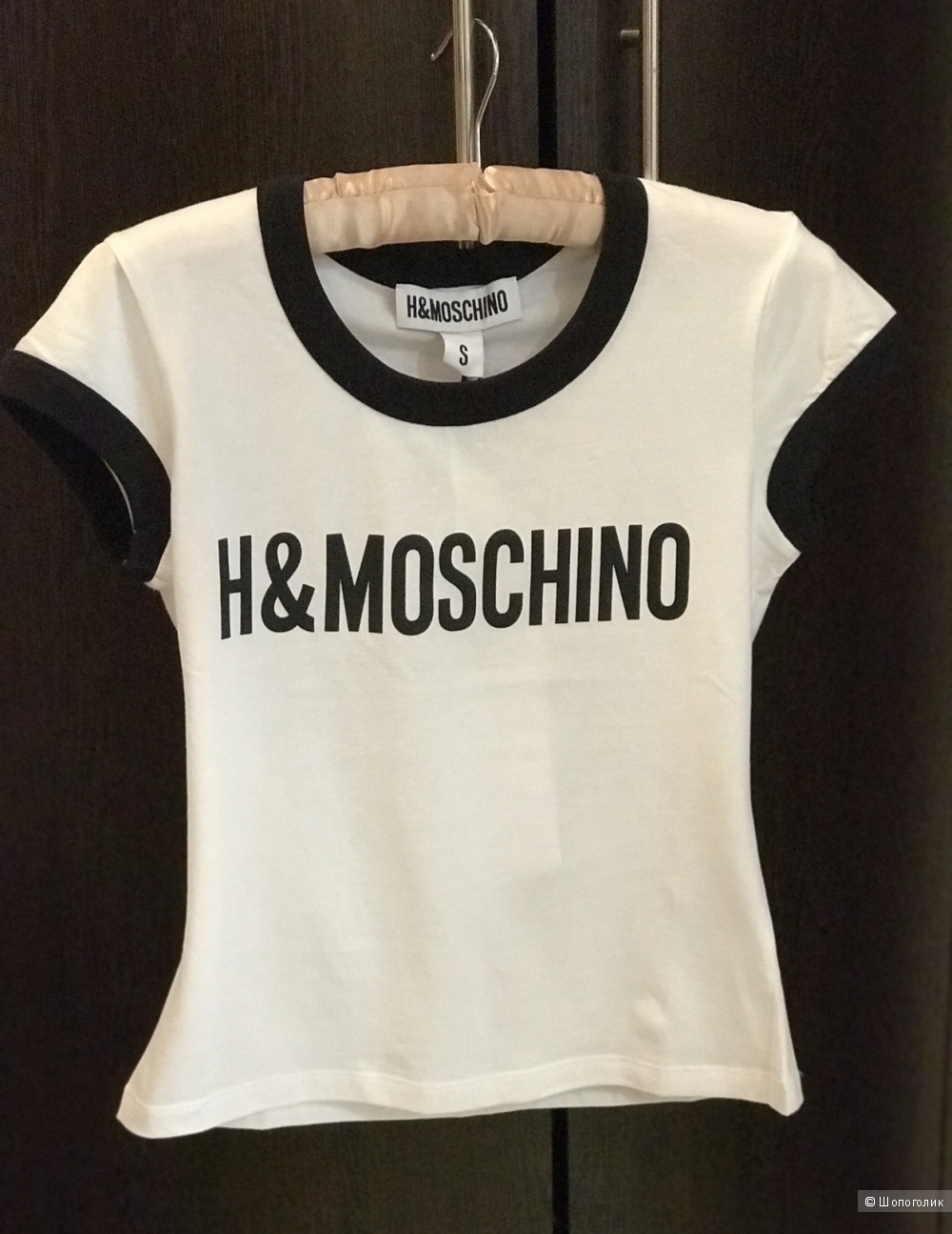 Футболка hm Moschino, S