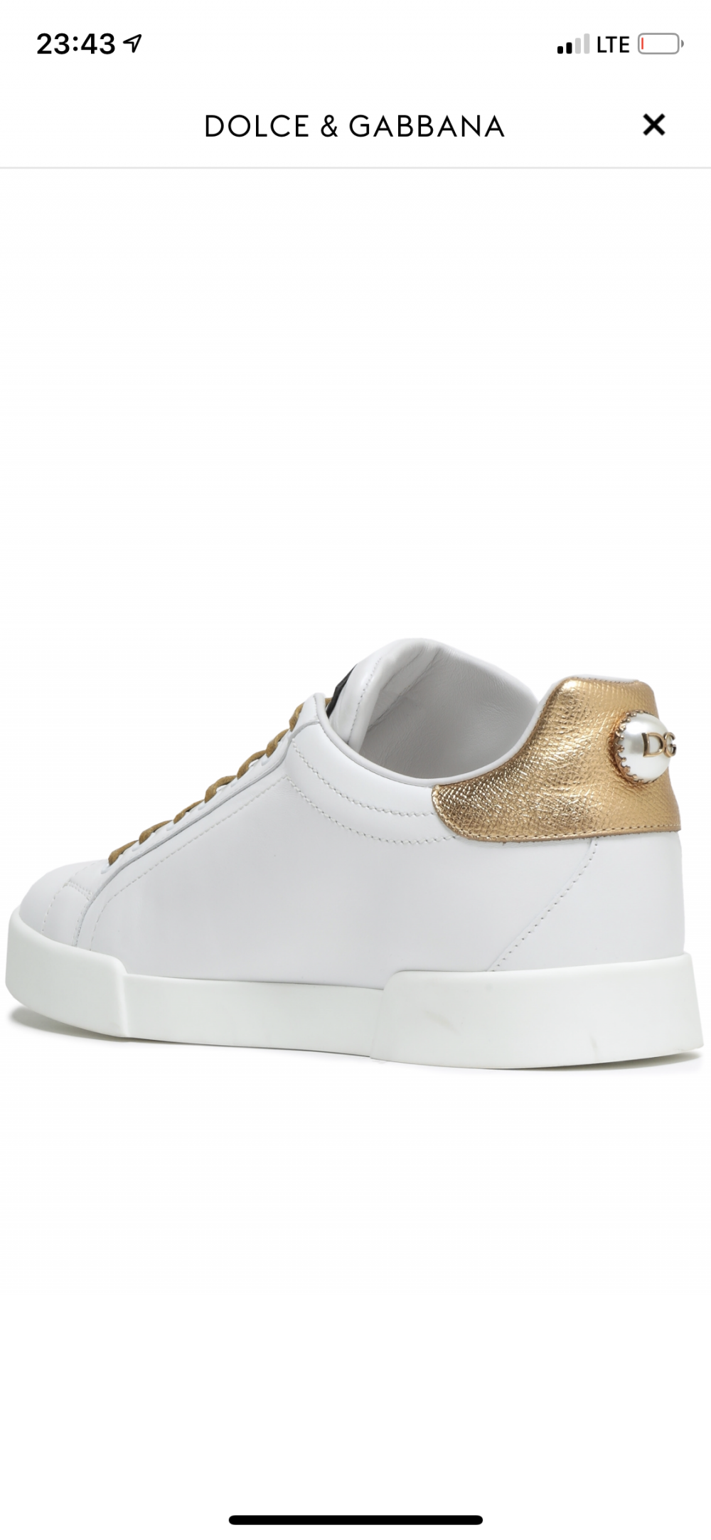 Кеды dolce gabbana 39 размер