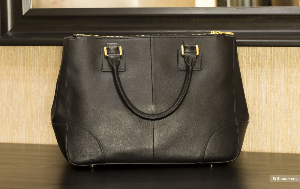 Сумка-тоут женская, Tory Burch Robinson Double Zip, medium.