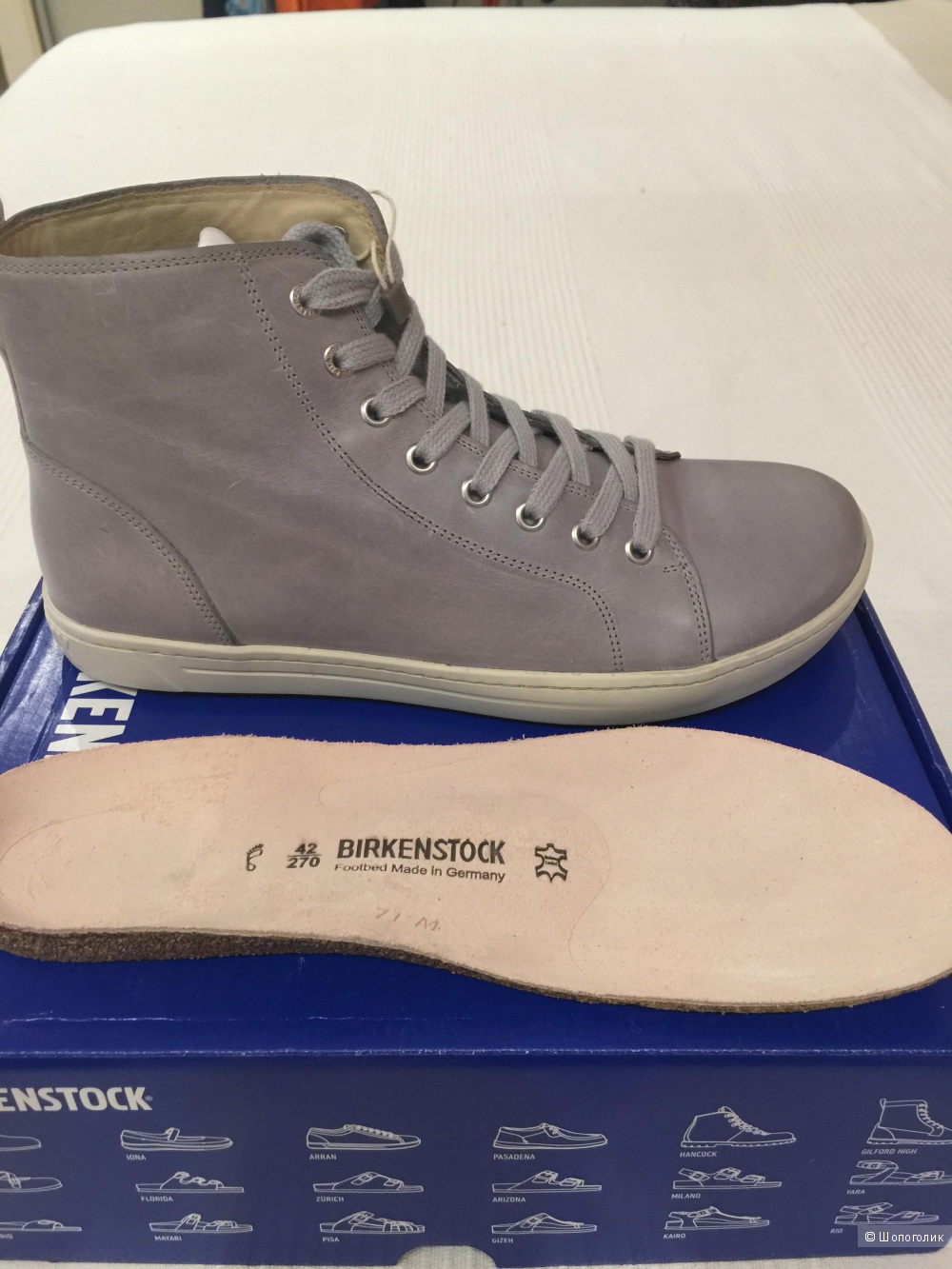 Мужские ботинки Birkenstock (made in Germany) р.42