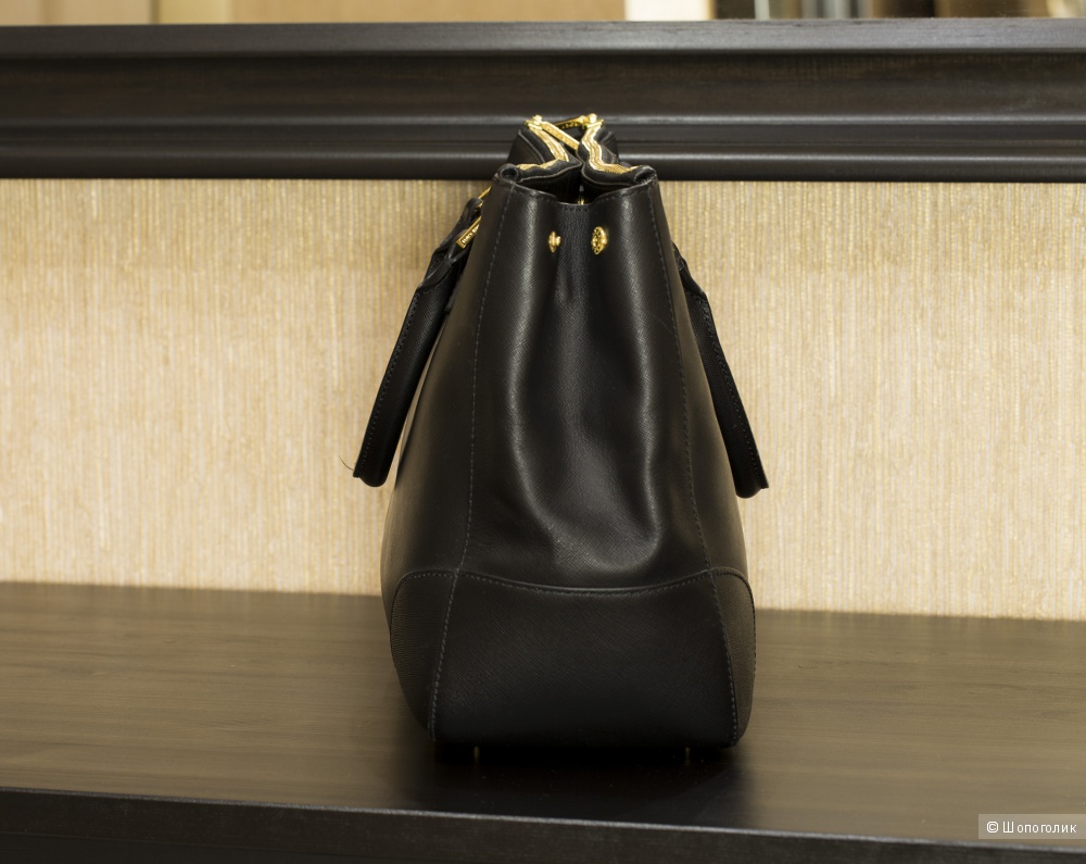 Сумка-тоут женская, Tory Burch Robinson Double Zip, medium.