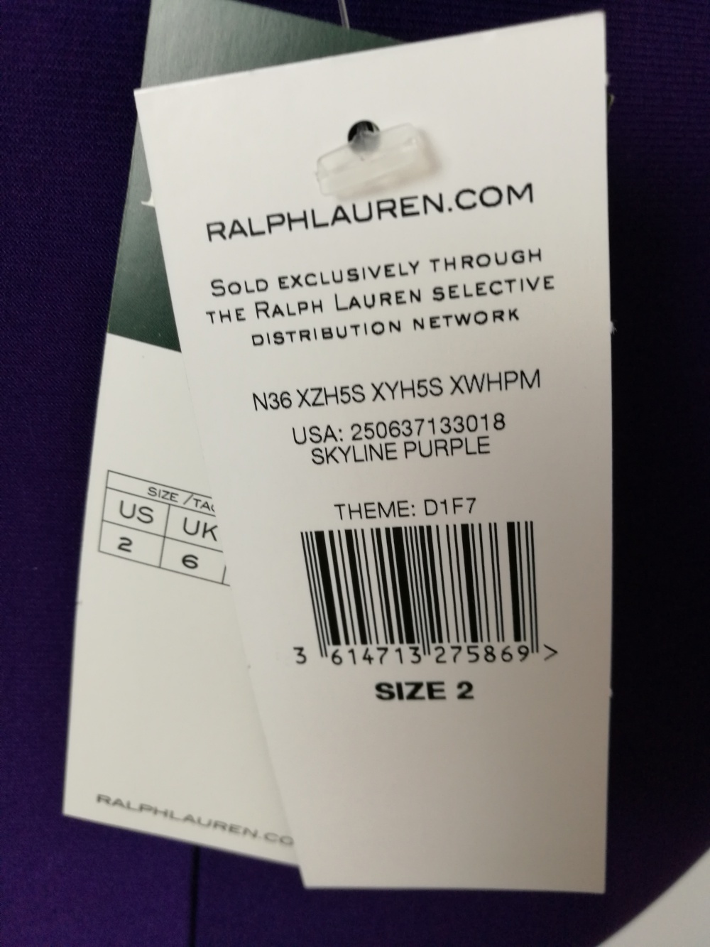 Платье  Ralph Lauren, размер EU34/36.