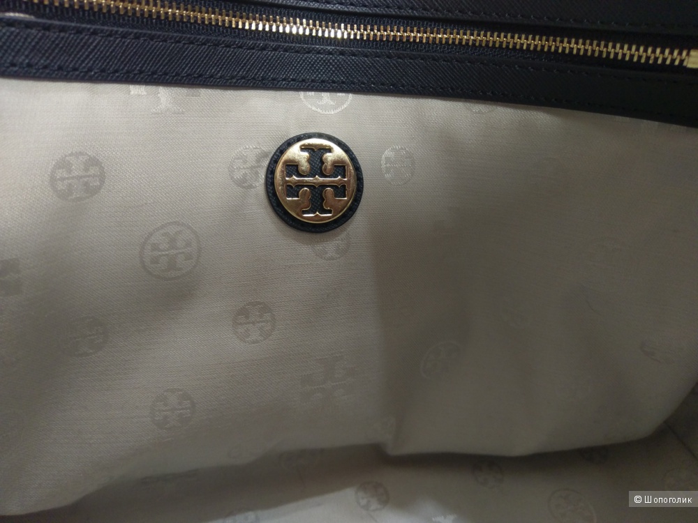 Сумка-тоут женская, Tory Burch Robinson Double Zip, medium.