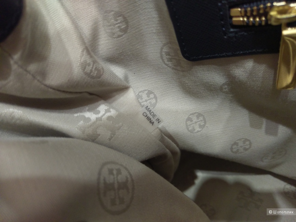 Сумка-тоут женская, Tory Burch Robinson Double Zip, medium.