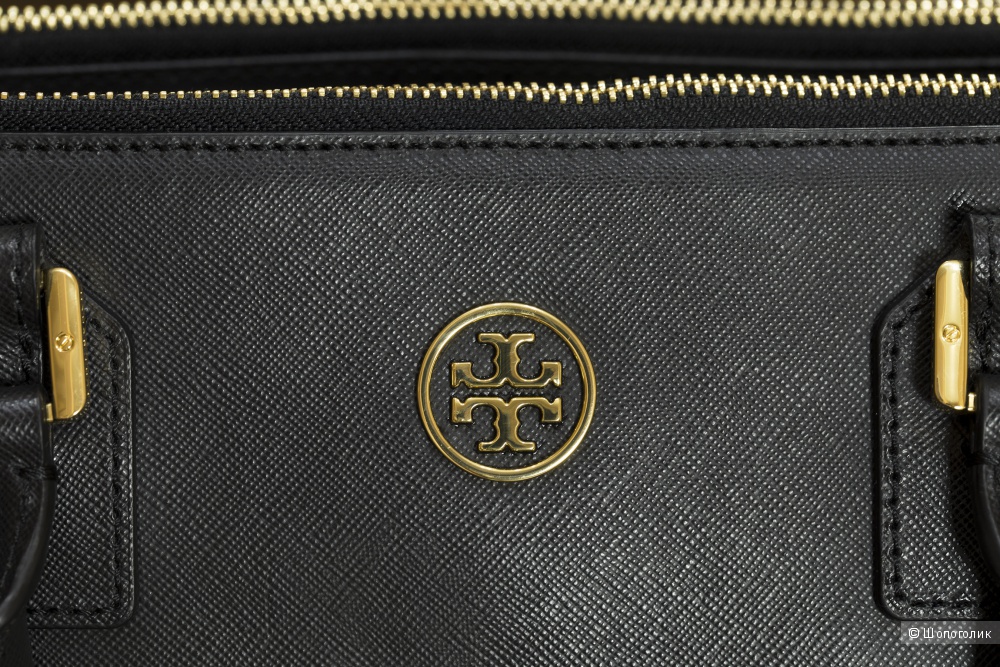Сумка-тоут женская, Tory Burch Robinson Double Zip, medium.
