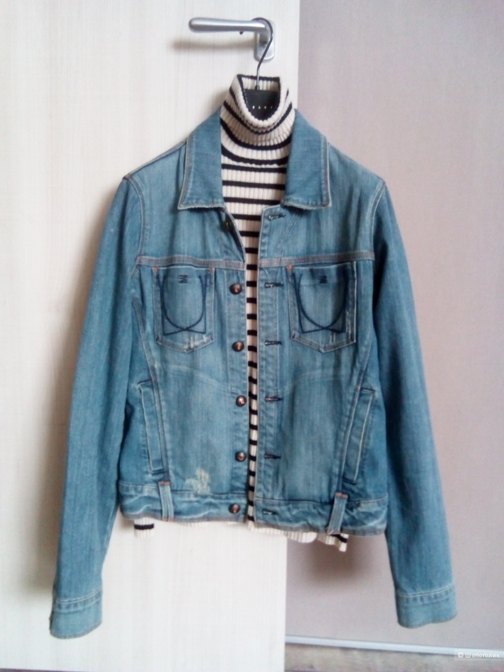 Джинсовая куртка no name, размер М