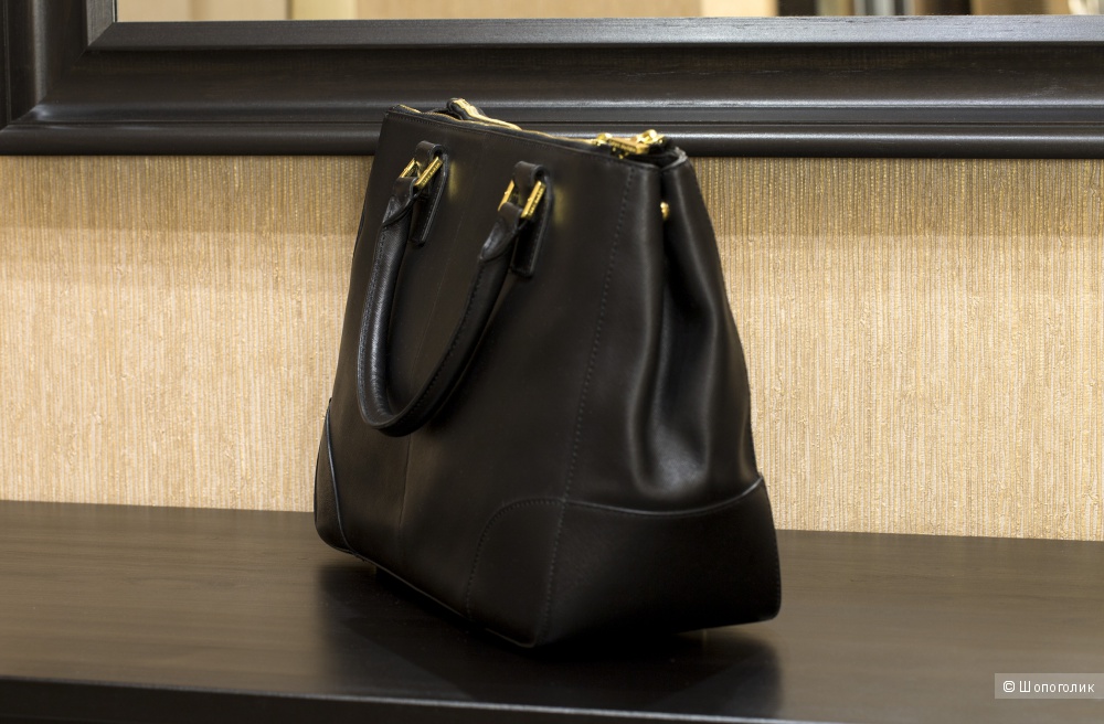 Сумка-тоут женская, Tory Burch Robinson Double Zip, medium.