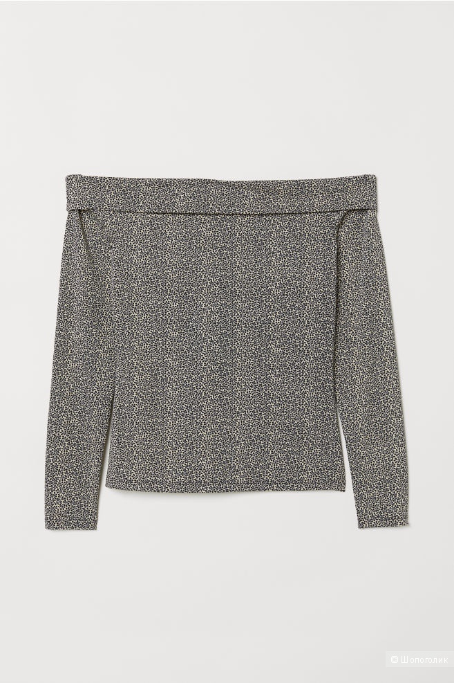 Топ с открытыми плечами H&M разм.М