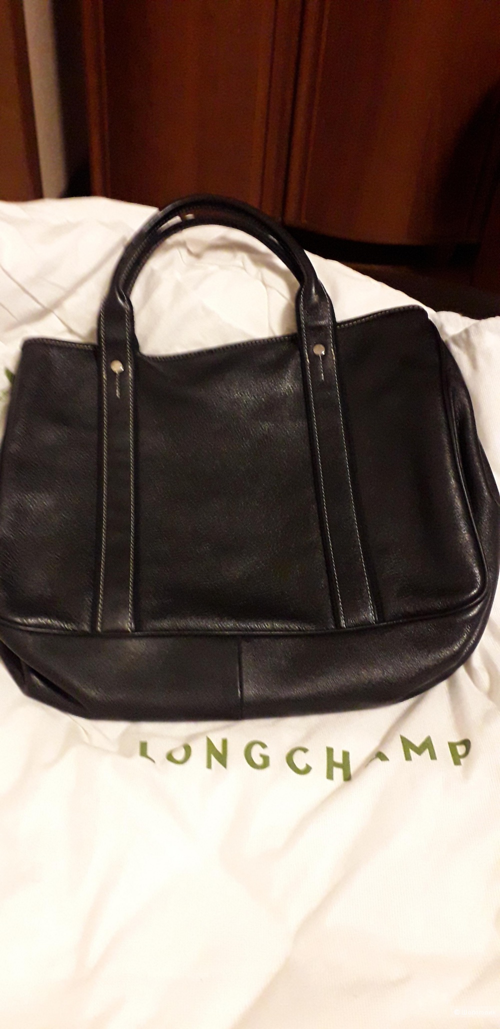 Сумка кожаная LONGCHAMP  30×35