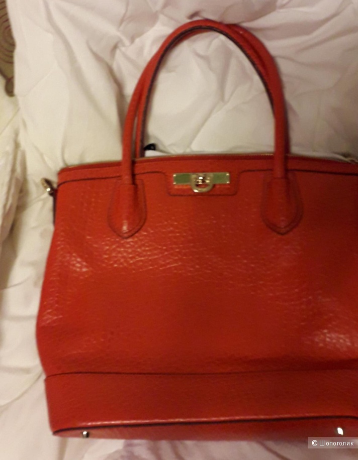 Сумка кожаная DKNY 26×35