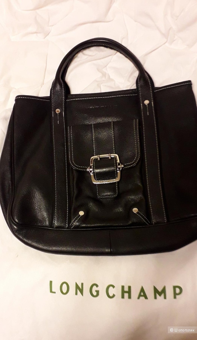 Сумка кожаная LONGCHAMP  30×35