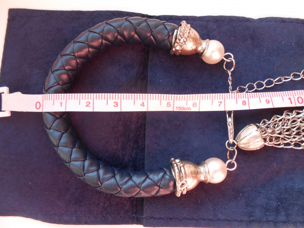 Браслет ( кожа ) , one size