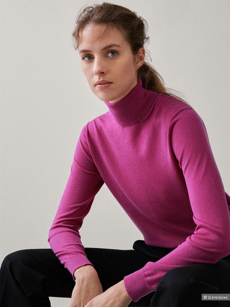 Свитер из шелка и шерсти Massimo Dutti L –XL