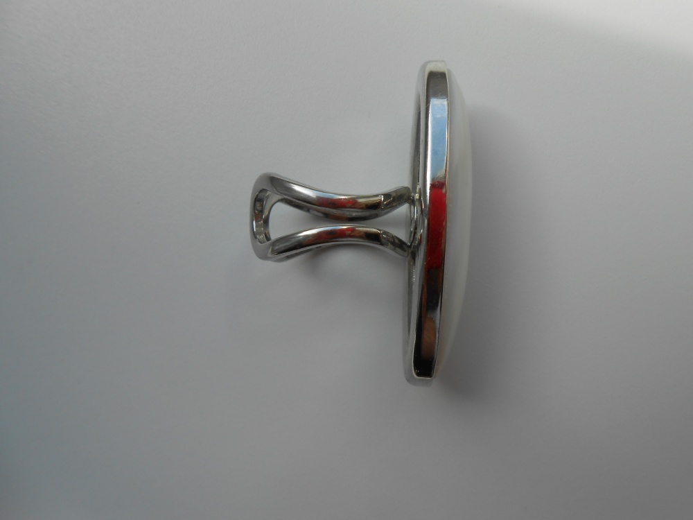 Кольцо с белым камнем , one size.