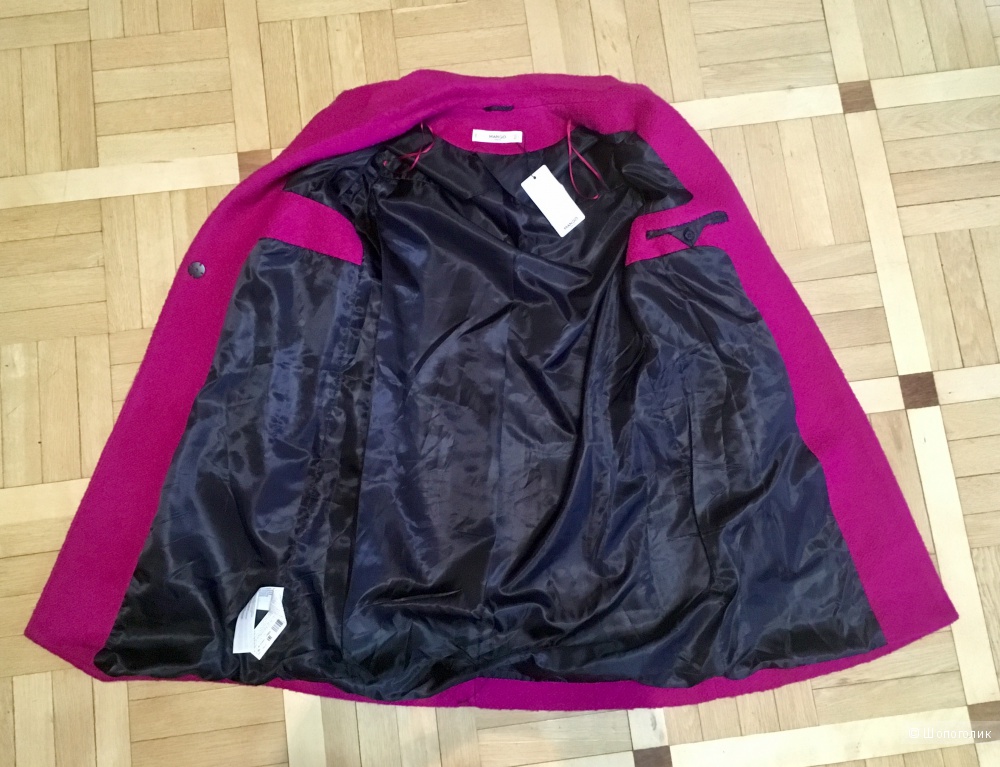 Буклированное пальто Mango, 46-48 размер