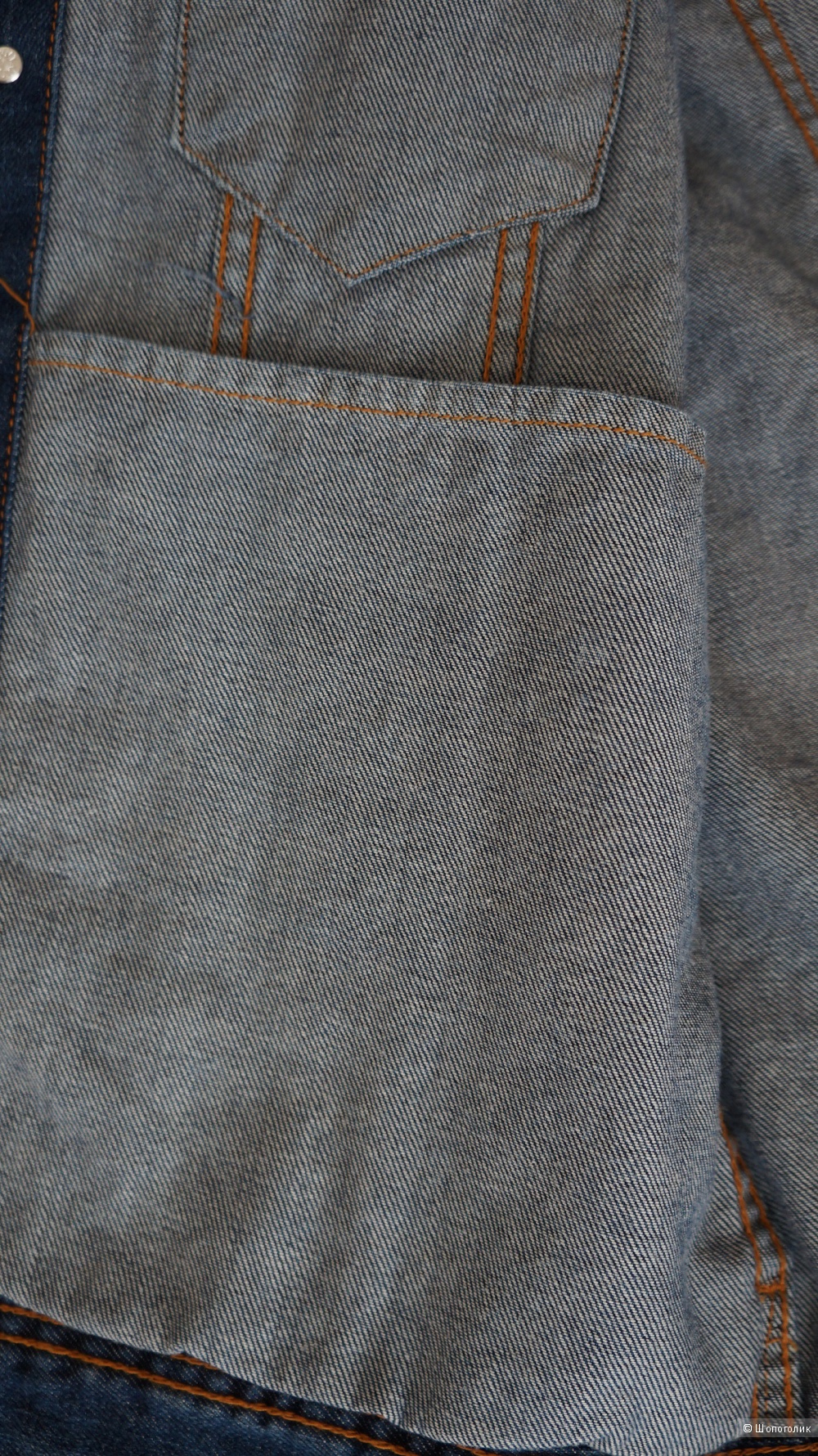 Джинсовая куртка Zara, размер XL