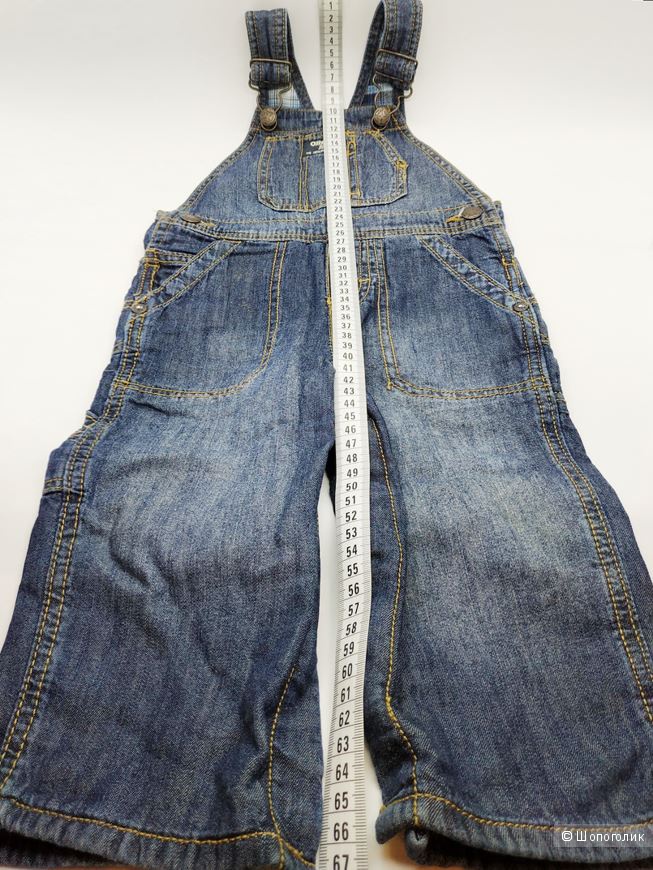 Джинсовый комбинезон OshKosh B'gosh, размер 18м