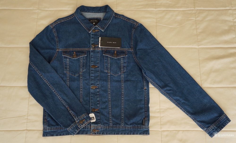 Джинсовая куртка Zara, размер XL