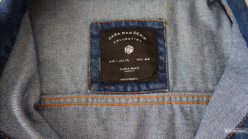 Джинсовая куртка Zara, размер XL