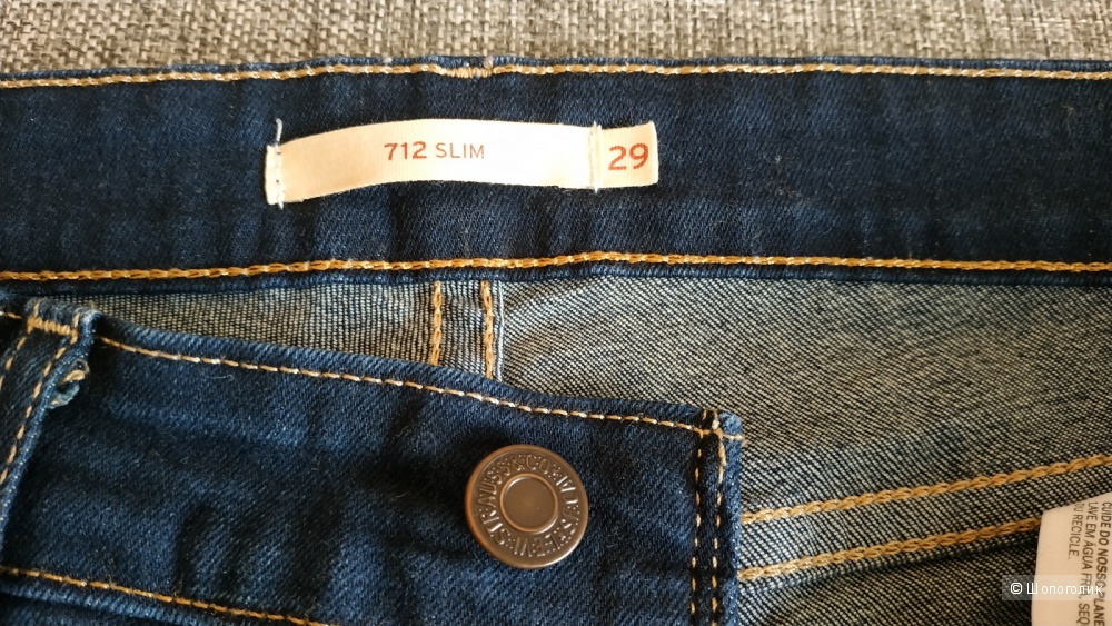 Джинсы Levi's 712 Slim, W29 L30