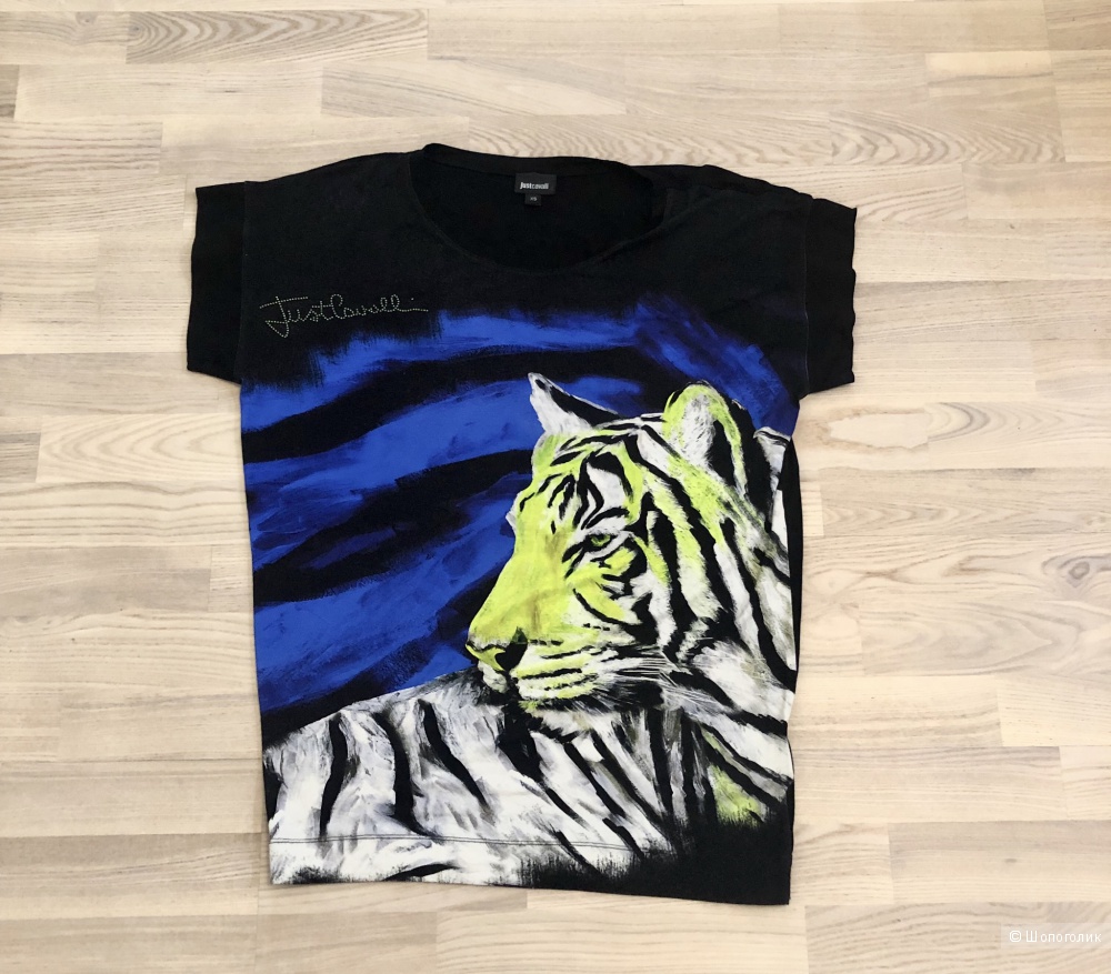 Футболка Just Cavalli, размер s-m.