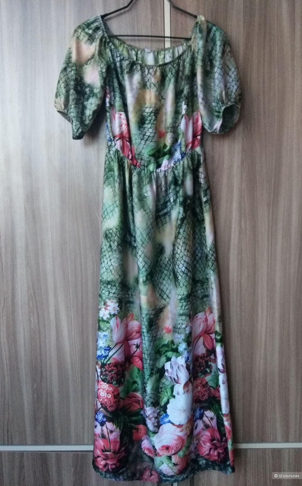 Шелковое платье Elza 46-48 размер