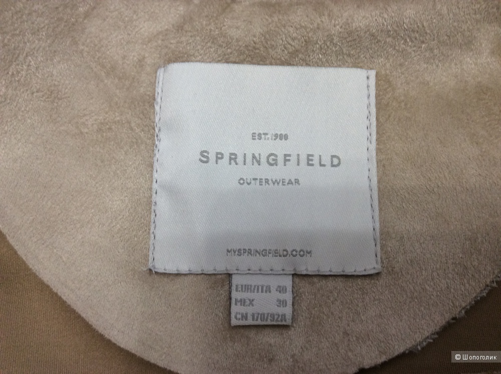 Куртка искусственная замша Springfield 44-46 размер