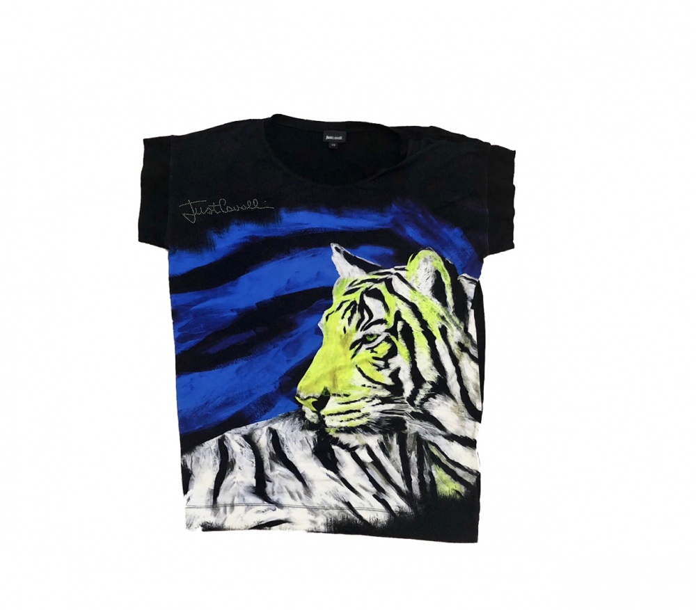 Футболка Just Cavalli, размер s-m.