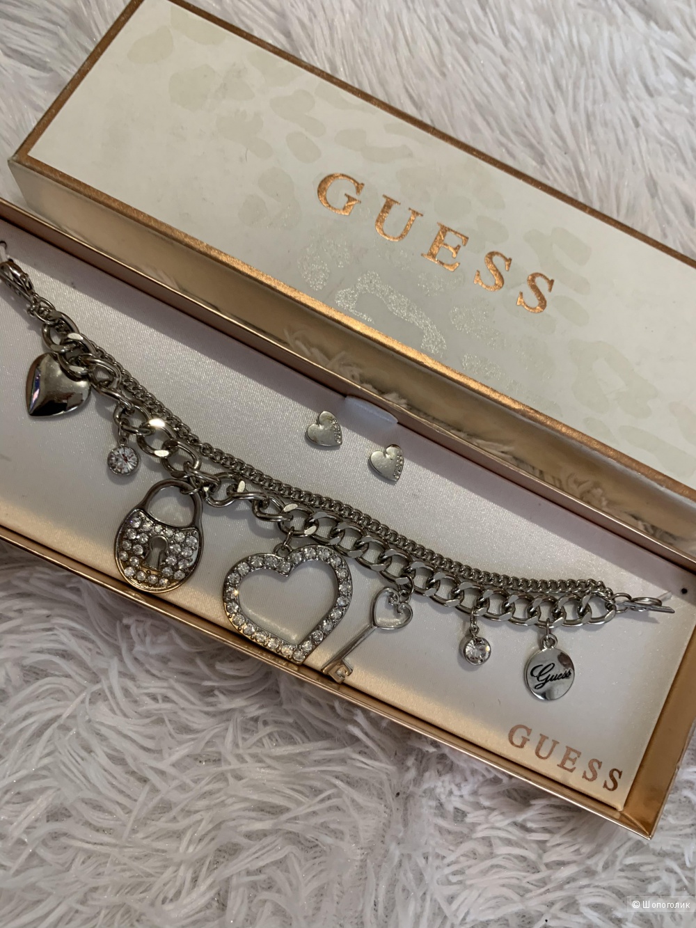 Браслет + серьги Guess