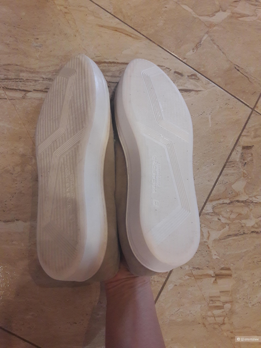 Замшевые туфли Vagabond 40 -40.5 размера