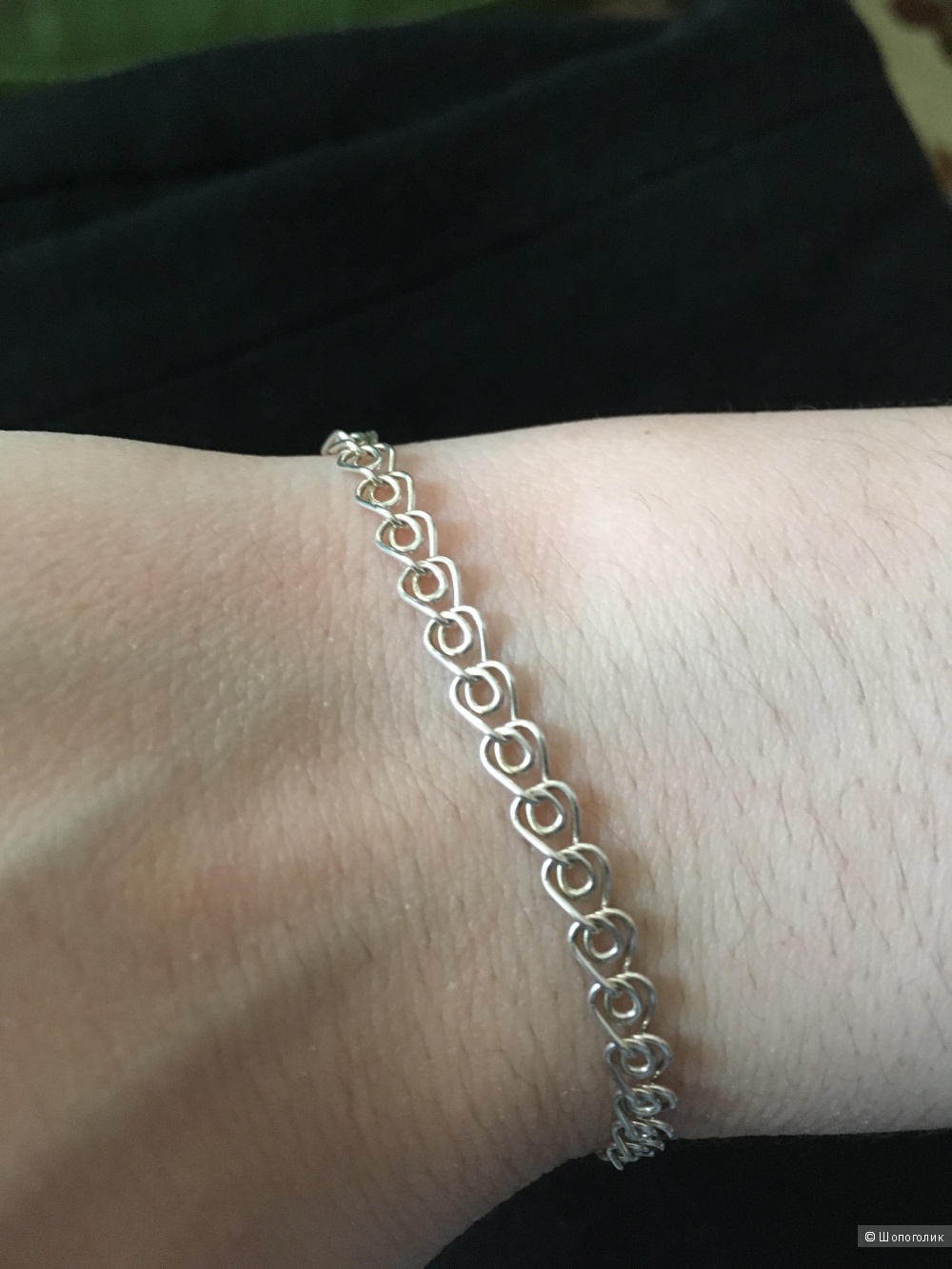 Серебряный браслет 925 проба 18см
