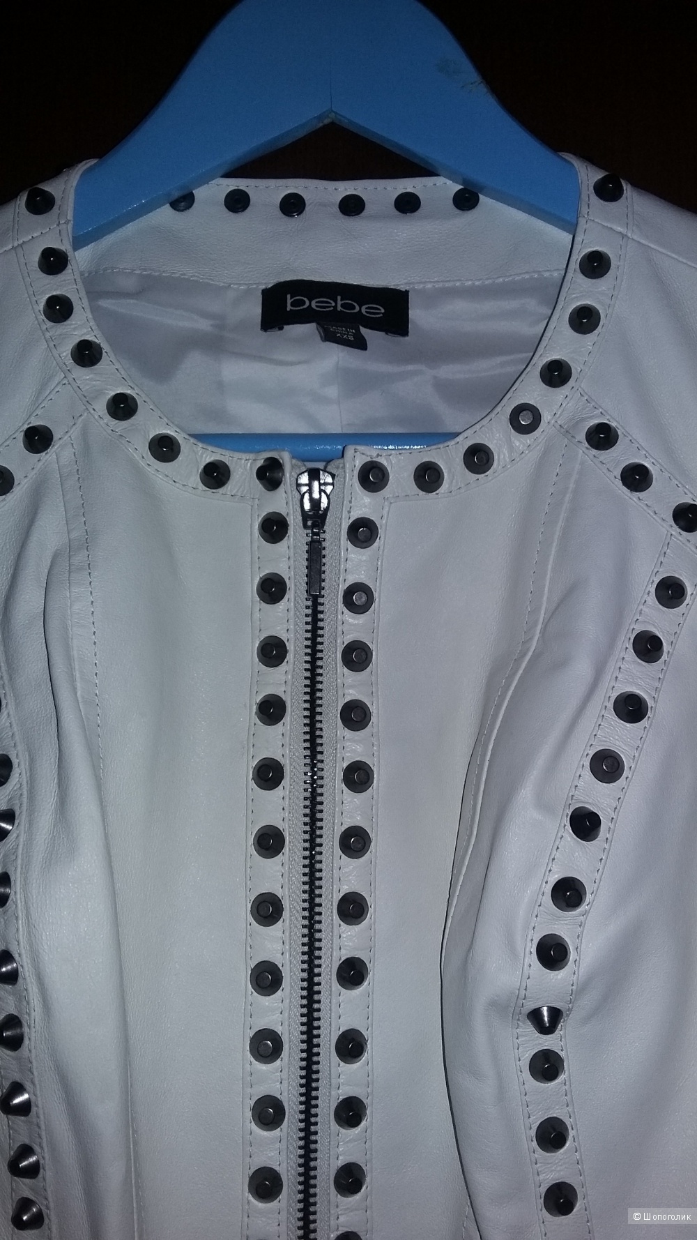 Кожаное платье Bebe размер 40-42