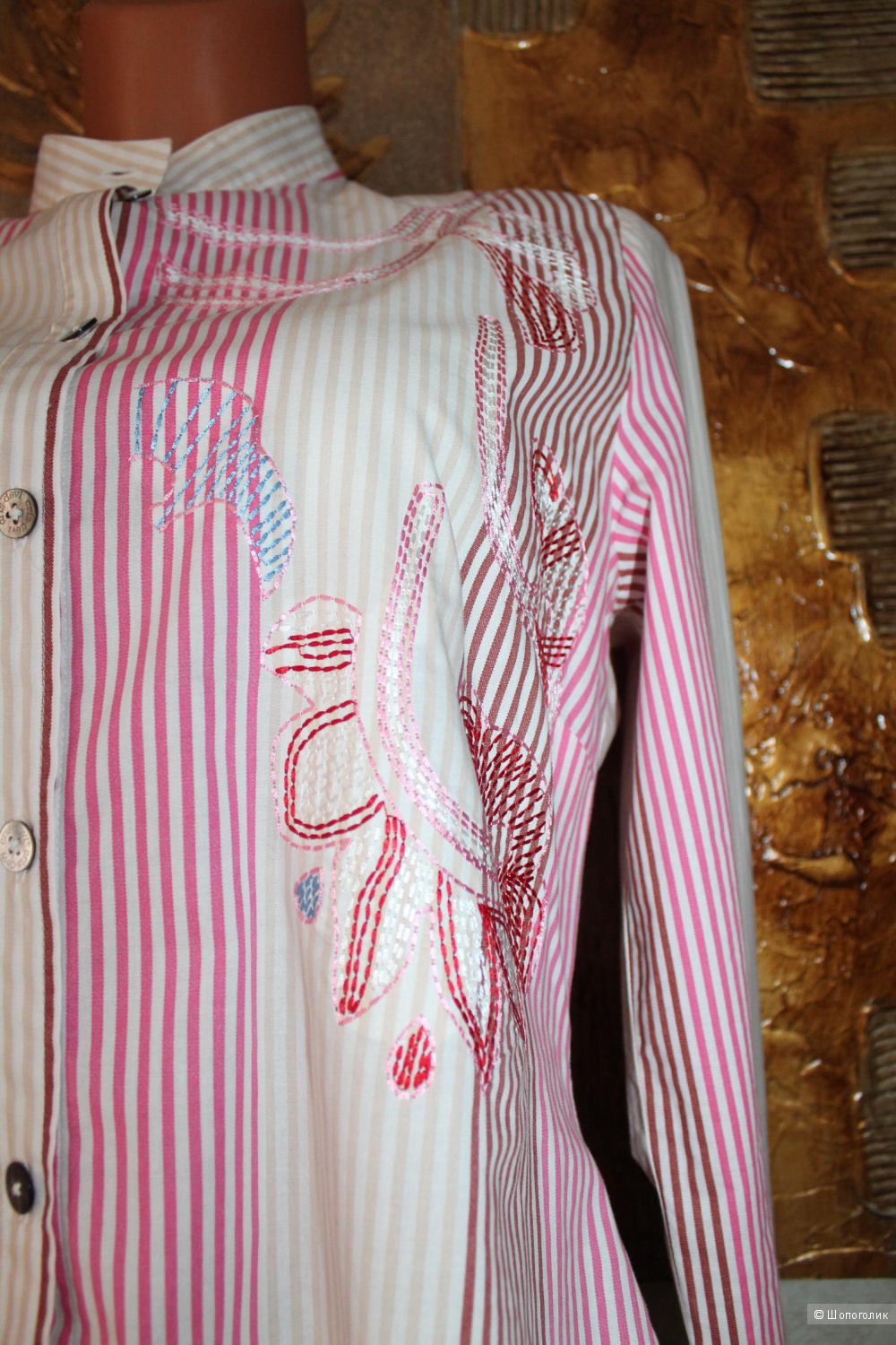 Блуза - рубашка  Cris.Devi, размер 48-50