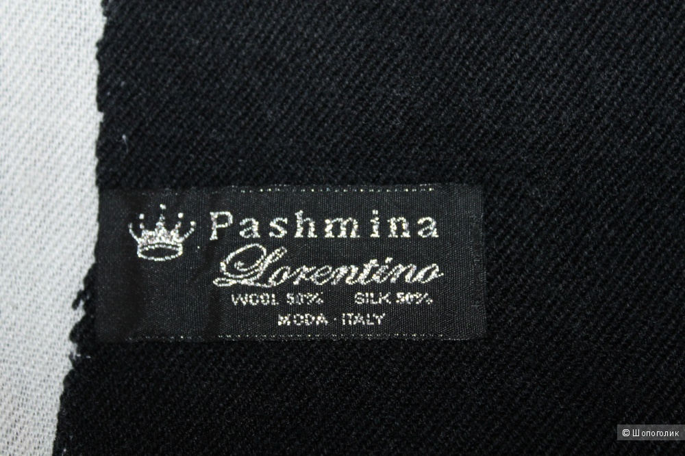 Палантин Pashmina, шерсть/шелк, размер 82х185