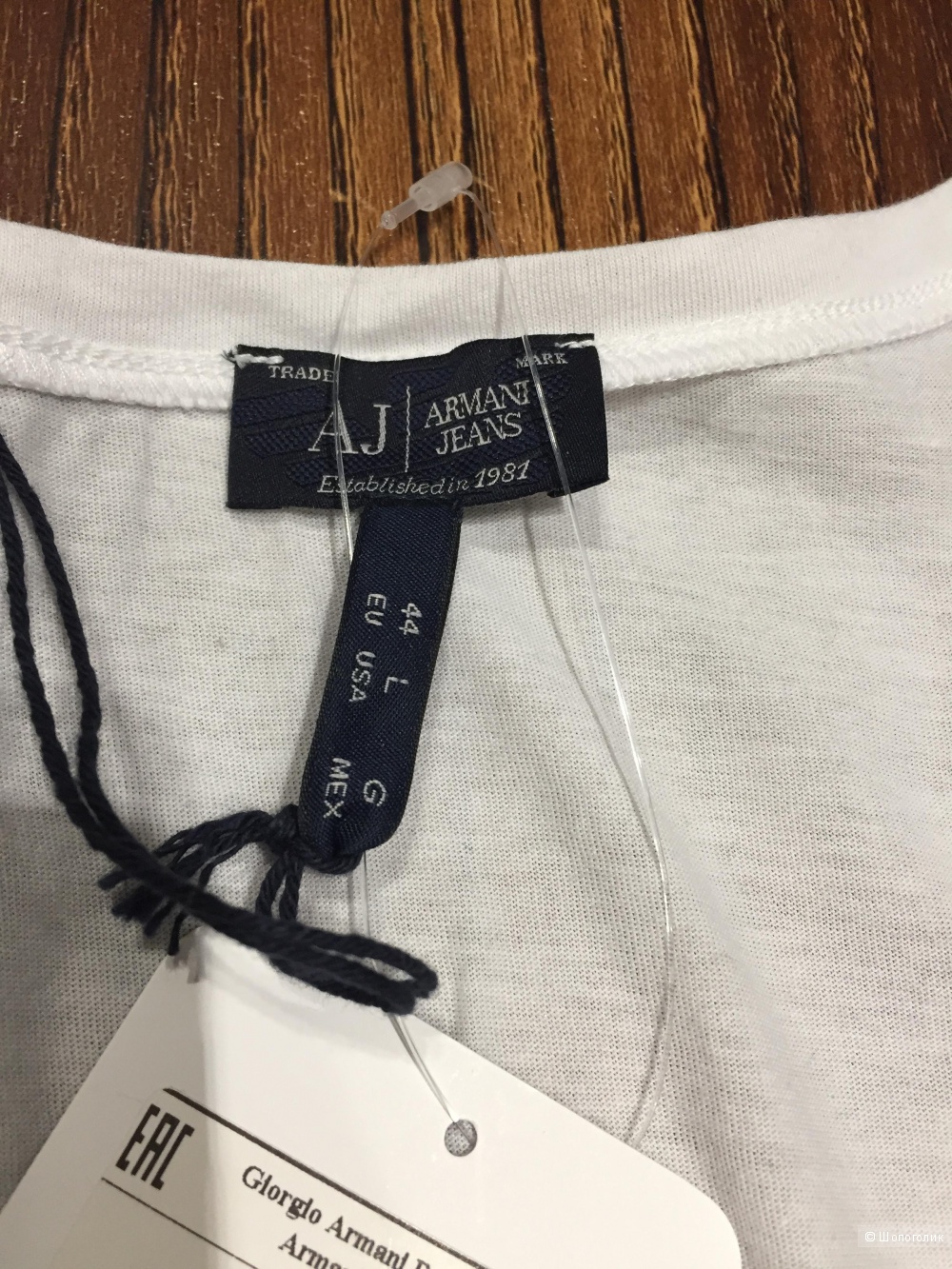 ARMANI женская футболка р.L