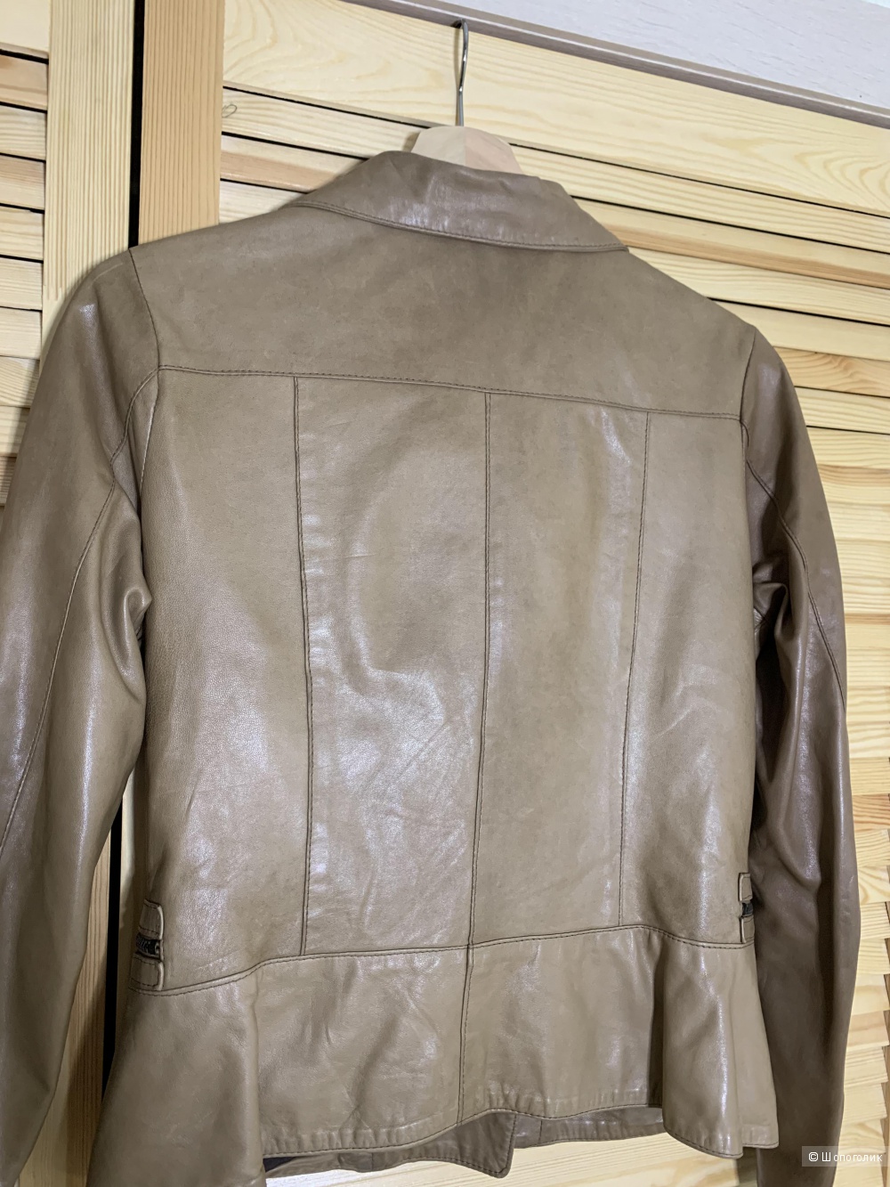 Кожаная куртка Vera Pelle косуха 44 размер