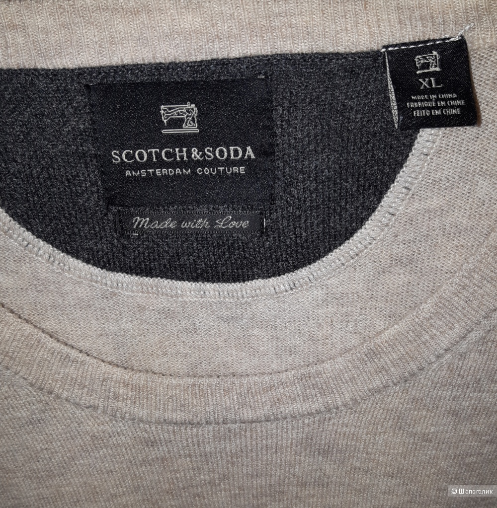 Пуловер мужской scotch&soda, размер xl