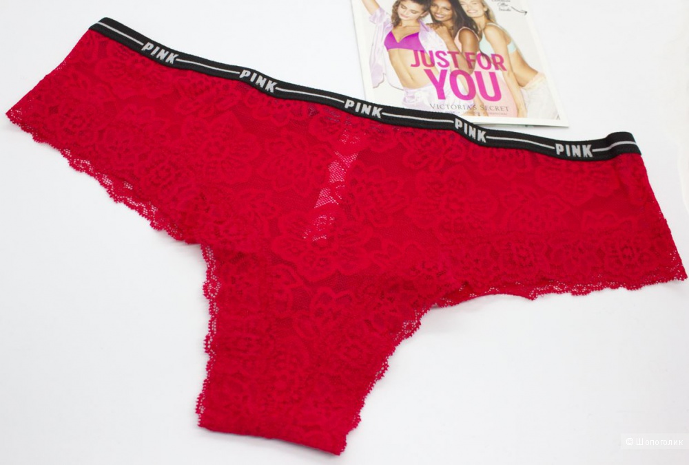 Трусики Pink от Victoria's Secret, размер M (ОБ до 104 см)