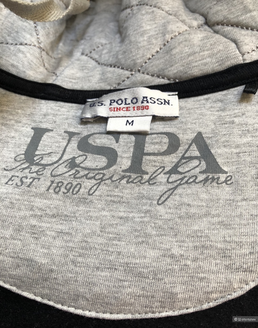 Худи U.S. Polo Assn. размер М ( на 46)