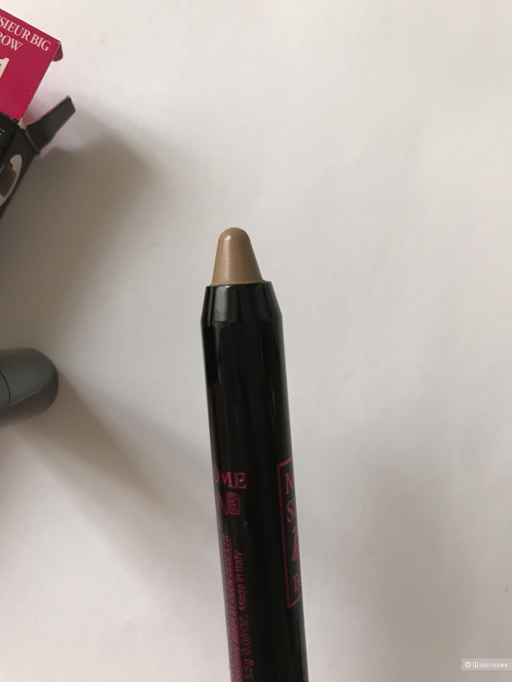 LANCOME Карандаш-тени для бровей Monsieur Big Brow с кистью . Тон 01.