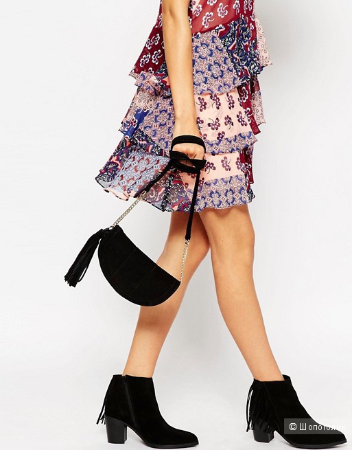 Замшевая сумка ASOS