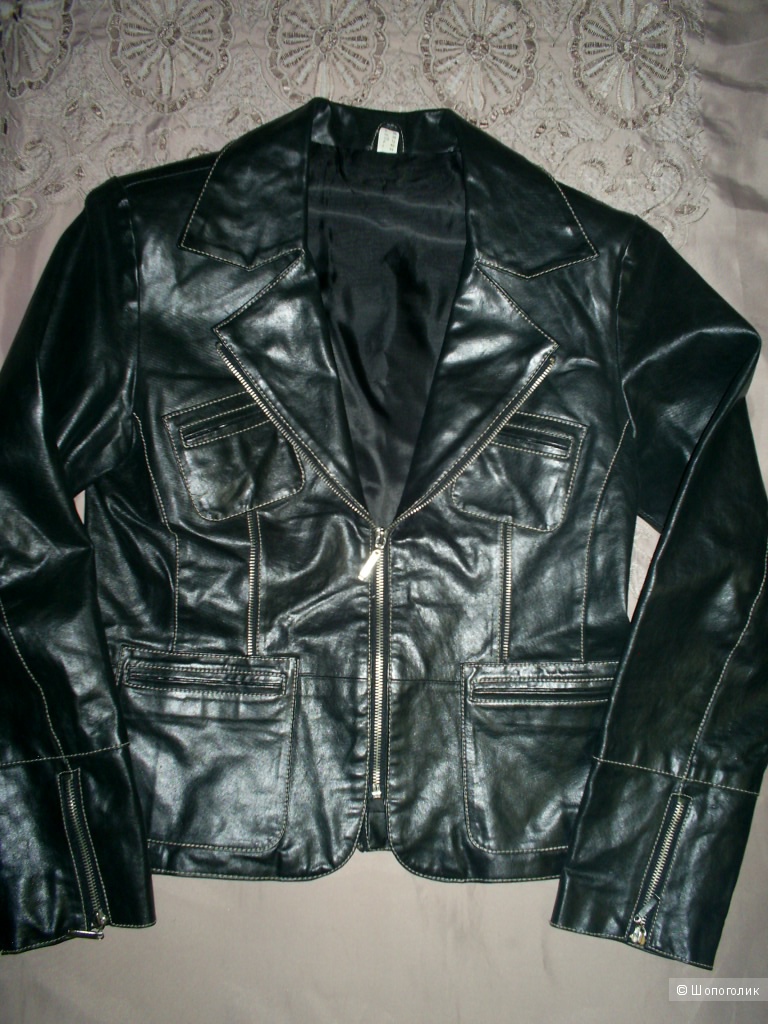 Куртка Genuine Leather р 12 анг. на 46 русс.