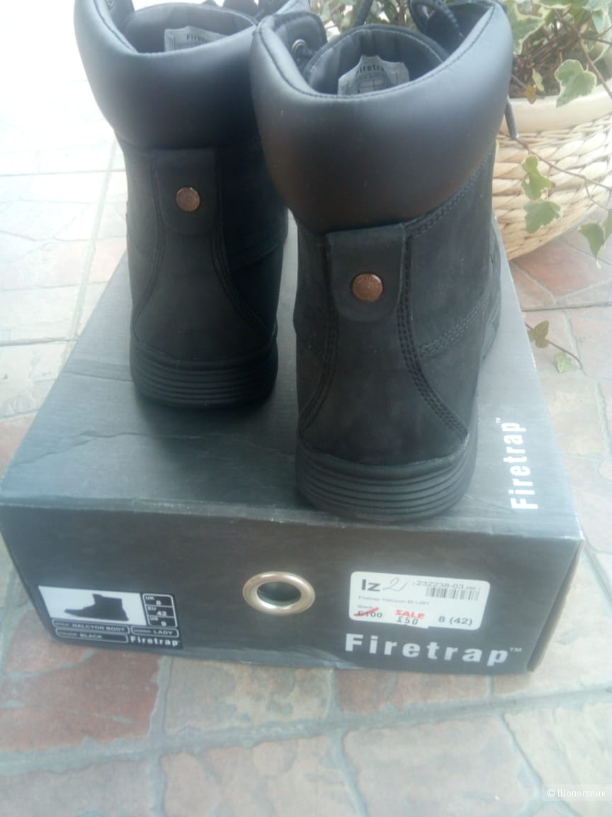 Ботинки унисекс Firetrap, размер 42