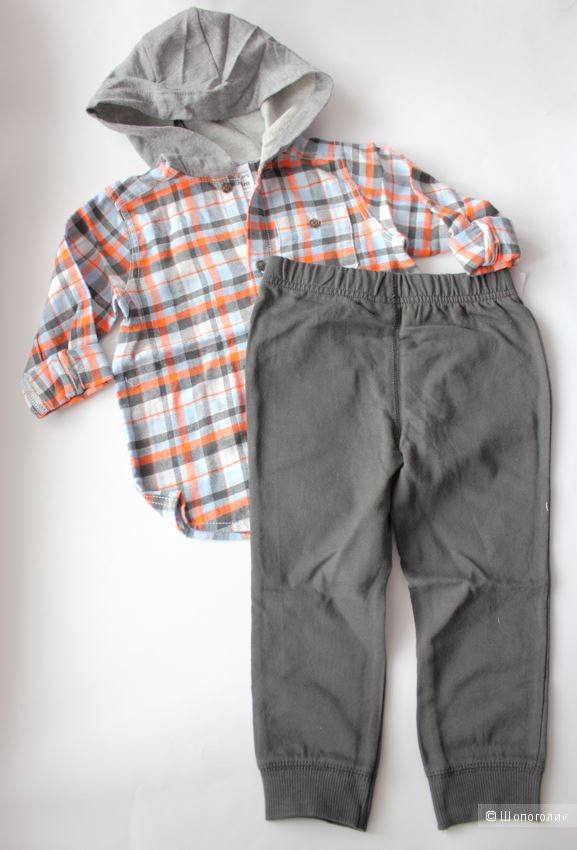 Комплект Carters 2в1, размер 24м (81- 86 см)